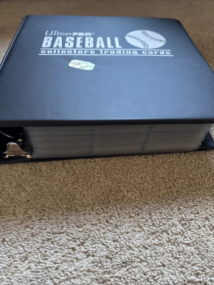 Huge 1960-1979 612 Mostly Vintage baseball Card Lot Collection In Pages Albums - Image 1 of 4