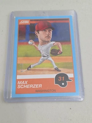 Cartão de pontuação Panini Chronicles Max Scherzer 2019 /10 - Imagem 1 de 3