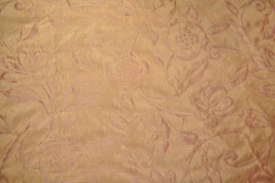 100% Silk Semi Sheer Burgandy Rust Drapery Fabric Home Decor Costuming S8 - Image 1 of 4