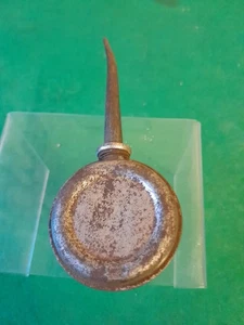 VINTAGE FLACHE BANJO GEFORMTE ÖLDOSE ÖLER 1,5 cm DICK & 13,5 cm LANG - Bild 1 von 3