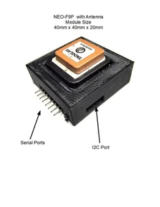 Ublox -F9P GPS Centimeter-level Differential Positioning RTK Module /W Ant. - Picture 1 of 6