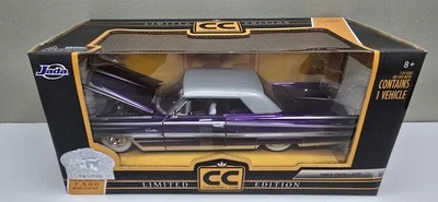 Jada Collector's Club 2010 edición limitada Cadillac 1963 gris púrpura 1:24 #2540/7500 Foto 1 de 4