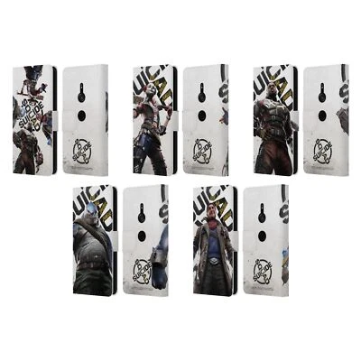 ESCUADRÓN SUICIDA: MATAR A LA LIGA DE LA JUSTICIA ARTE CLAVE FUNDA LIBRO DE CUERO TELÉFONOS SONY 1 Foto 1 de 4