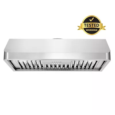 36 in. Under Cabinet Exhaust Hood Vent Hood in Stainless Steel OPEN BOX - Image 1 of 4