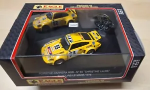 Modellino auto 1:43 UH EAGLE Collectibles PORSCHE 911 Carrera RSR LM '76 - Foto 1 di 11