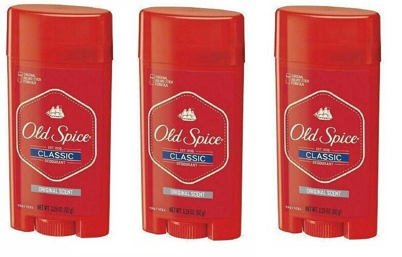 Old Spice Classic Deodorant Stick, Original 3.25 oz each *Three Pack* - Image 1 of 1