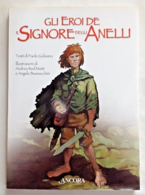 GLI EROI DE IL SIGNORE DEGLI ANELLI CON LOCANDINA POSTER 2005 EDIZIONI ANCORA - Immagine 1 di 4