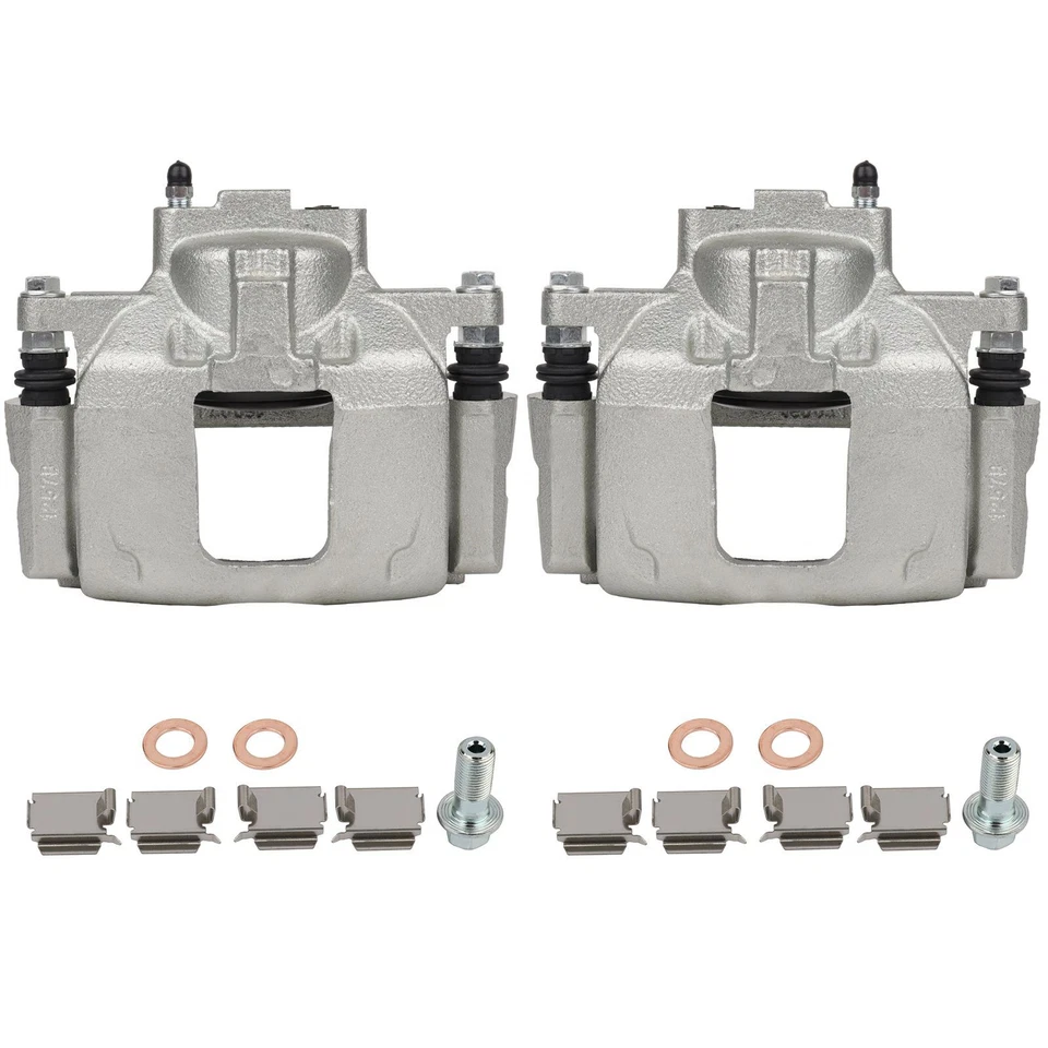 2X Brake Front Calipers Pair Kit Fits 08-12 13 14 15 16 Dodge Grand Caravan Foto 1 de 1