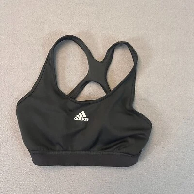 Adidas Mujer Powerimpact Soporte de Entrenamiento, Negro/Blanco Talla Única XS/SM Fit Foto 1 de 4