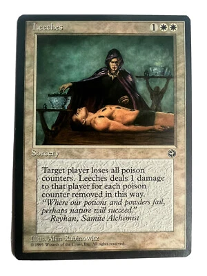 Leeches - Homelands X1, White, Magic the Gathering, NM/M - Image 1 of 2