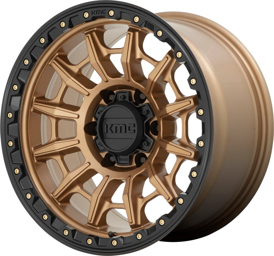 16英寸青铜黑色轮辋GMC Sierra 1500卡车育空郊区6x5.5凸耳 — 第 1/4 张图片