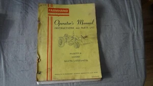 FARMHAND F19-A Loader Operators Manual - Picture 1 of 5