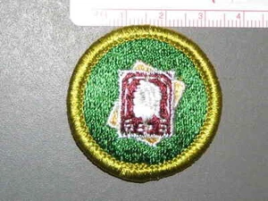 Colección de estampillas de mérito de mérito de Boy Scout (azul pb) aprox. '76-'02 2617R - Imagen 1 de 1