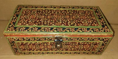 复古装饰收藏品浮雕金乌斯塔艺术手绘比卡纳拉贾斯坦邦 — 第 1/4 张图片