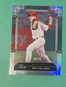 2024 Panini Three And Two Roy Halladay FOIL /49 Philadelphia Phillies EX - Picture 1 of 2