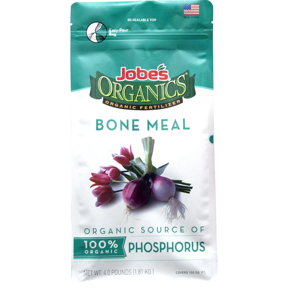 Jobe's Organics 4lb Bone Meal Fertilizer Organic NPK 2-14-0 for Vibrant Blooms - Image 1 of 4