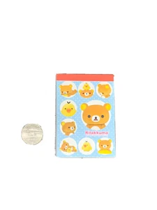 Rare Sanrio Rilakkuma Mini Notepad Made In Japan 2005 - Picture 1 of 3