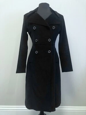 Chaqueta/Abrigo Estilo Blazer Bebe Negro Terciopelo Pana Ajustado Doble Pecho 2P Foto 1 de 4