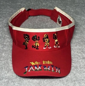 Bahama Sport Men’s Visor Cap We Be Jammin Embroidered Jamaica (58cm) VTG - Picture 1 of 13