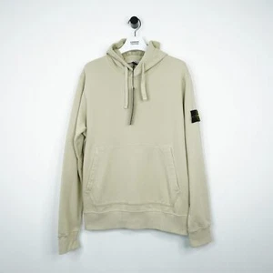 Sudadera con capucha Stone Island de yeso de algodón cepillado PVP £330 - Imagen 1 de 4