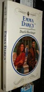 DARK HERITAGE by EMMA DARCY (1992 HARLEQUIN PRESENTS 1ST EDITION  SC) - Picture 1 of 3