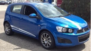 Walkinshaw Irmscher Holden TM Barina Spark Racing Stripe Vinyl Decal FULL KIT - Foto 1 di 1