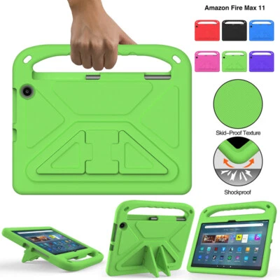 For 11" Amazon Fire Max 11 Tablet Case Kids Safe EVA Shockproof Protective Cover - Image 1 of 4