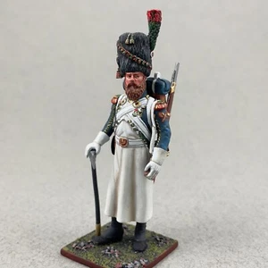 Granatiere Napoleonico 54 mm, Soldatino di latta dipinto, Zapper Francese della Vecchia Guardia - Foto 1 di 16