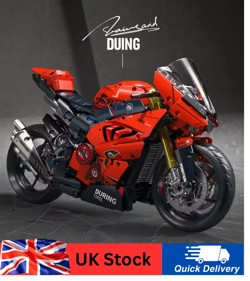 Build Blocks TECHNIC-Ducati Panigale Motorcycle 1:5 Scale L:45cm with Box - Image 1 of 4