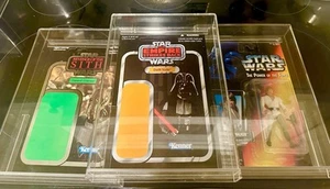 3 NM Star Wars Acrylic Display Case for Vintage and Modern 6x9 inch card 3.75" - Picture 1 of 1