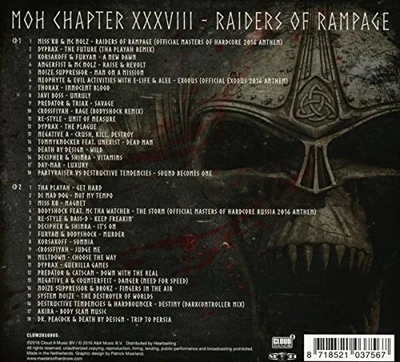 Masters Of Hardcore Chapter XXXVIII / Various by Various Artists [Audio CD] - Bild 1 von 2