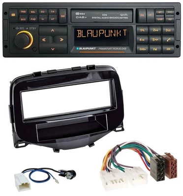 Blaupunkt USB DAB SD MP3 Bluetooth Autoradio für Toyota Aygo (2014-2021) - Bild 1 von 4