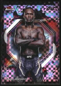 2024 Finest UFC Rifrattori a scacchiera #206 Israele Adesanya R - Foto 1 di 2