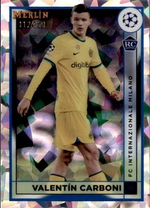 2022-23 Topps Merlin Chrome Valentin Carboni Atomic Refractor RC #d/250 - Picture 1 of 2
