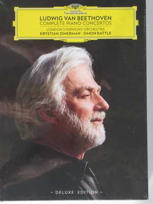 Beethoven Complete Piano Concertos  K.Zimerman, LSO, Rattle  3 CD + 2 BluRay D - Bild 1 von 2