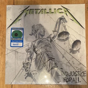 Metallica And Justice For All Walmart Exclusive Dyers Green Vinyl 2lp Set Sealed - Picture 1 of 10