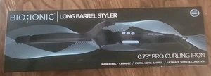 Long Barrel Styler - Black by Bio Ionic for Women - 0.75 Inch Curling Iron - Picture 1 of 7