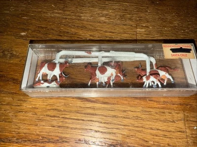 Merten Mini-Figures HO Scale #2407 6 Cattle NOS - Image 1 of 2