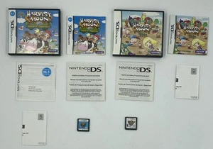 CIB Harvest Moon Island Of Happiness DS & Puzzle de w/ Reg Cards Natsume NDS 3DS - Picture 1 of 15