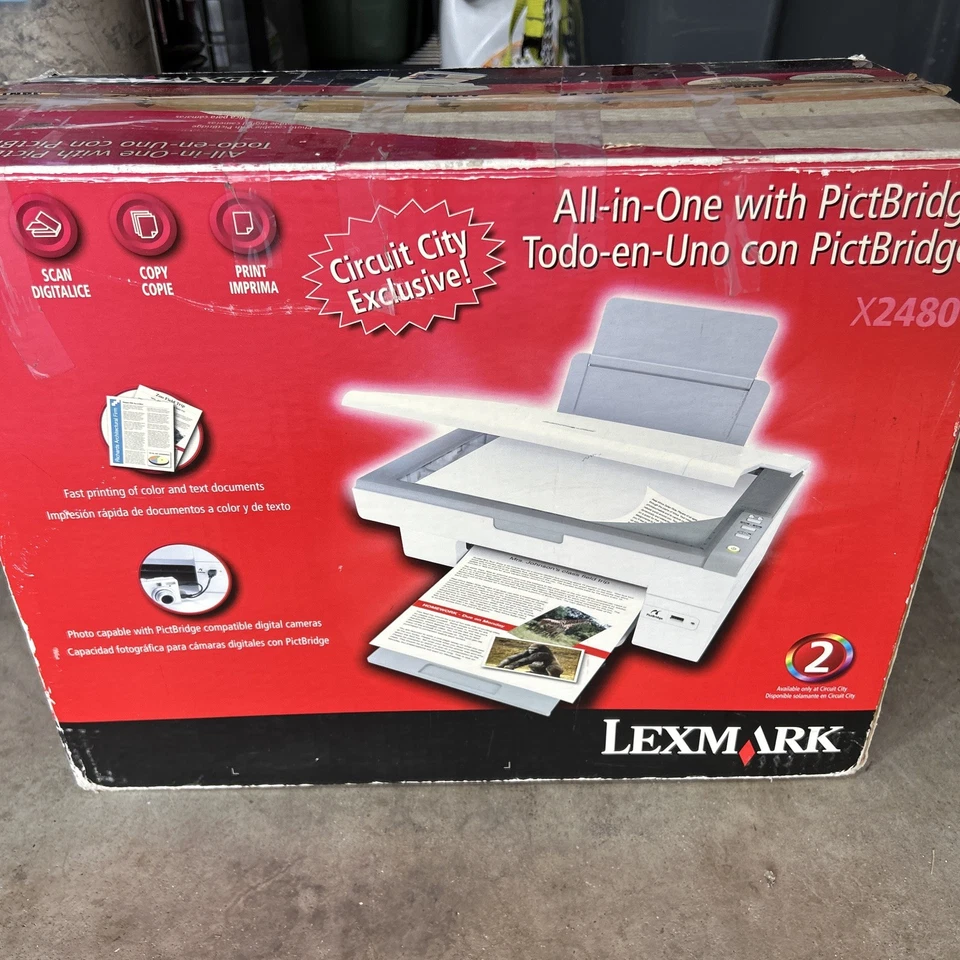 Lexmark X2470 All In One Printer with Pictbridge - Image 1 of 1