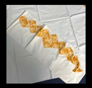 Embroidered Pillow Case Set - Picture 1 of 3