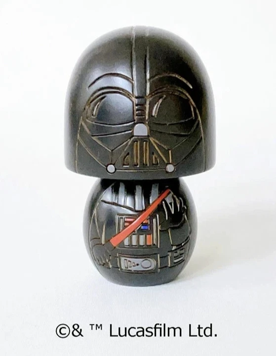 USABURO KOKESHI Star Wars Darth Vader Doll 10cm Japan Traditional Crafts New - Image 1 of 4