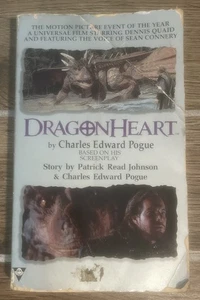 Dragonheart - Vtg. 1996 Paperback By Pogue, Charles Edward - Boulevard Ed. - Picture 1 of 9