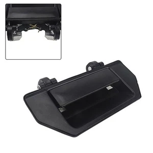 MANIGLIA PORTELLONE POSTERIORE NERA PER NISSAN D21 per pickup camion carrozzeria - Picture 1 of 12