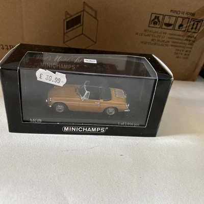 Minichamps MGB Orange Limited Edition 1:43 - Image 1 of 4