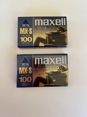 2 - Casetes de audio Maxell Metal MX-S 100. Foto 1 de 4