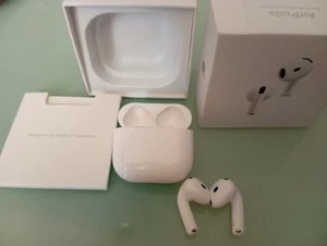 Nowy - Apple AirPods 4. Generacja z etui ładującym ANC i USB-C - błyskawiczna wysyłka - Zdjęcie 1 z 1