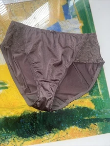 VINTAGE WACOAL Satin Bikini Panty XL 8 Liquid Shiny 84499 - Bild 1 von 11