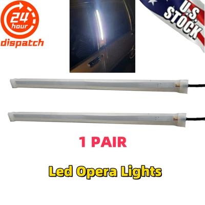 White Led Opera Lights 1 PAIR For chevrolet caprice LS brougham 1987-1990 - Image 1 of 4
