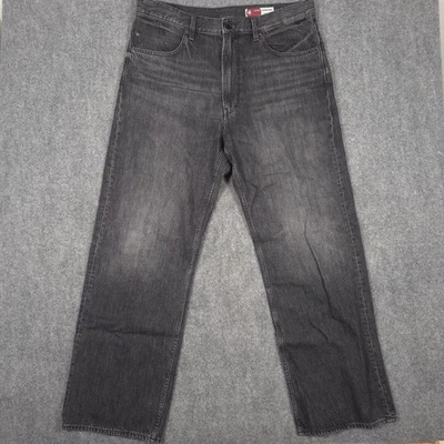 Pantalones de mezclilla G Star Raw para hombre 36x32 negros premium tela japonesa tipo 96 calce suelto Foto 1 de 4